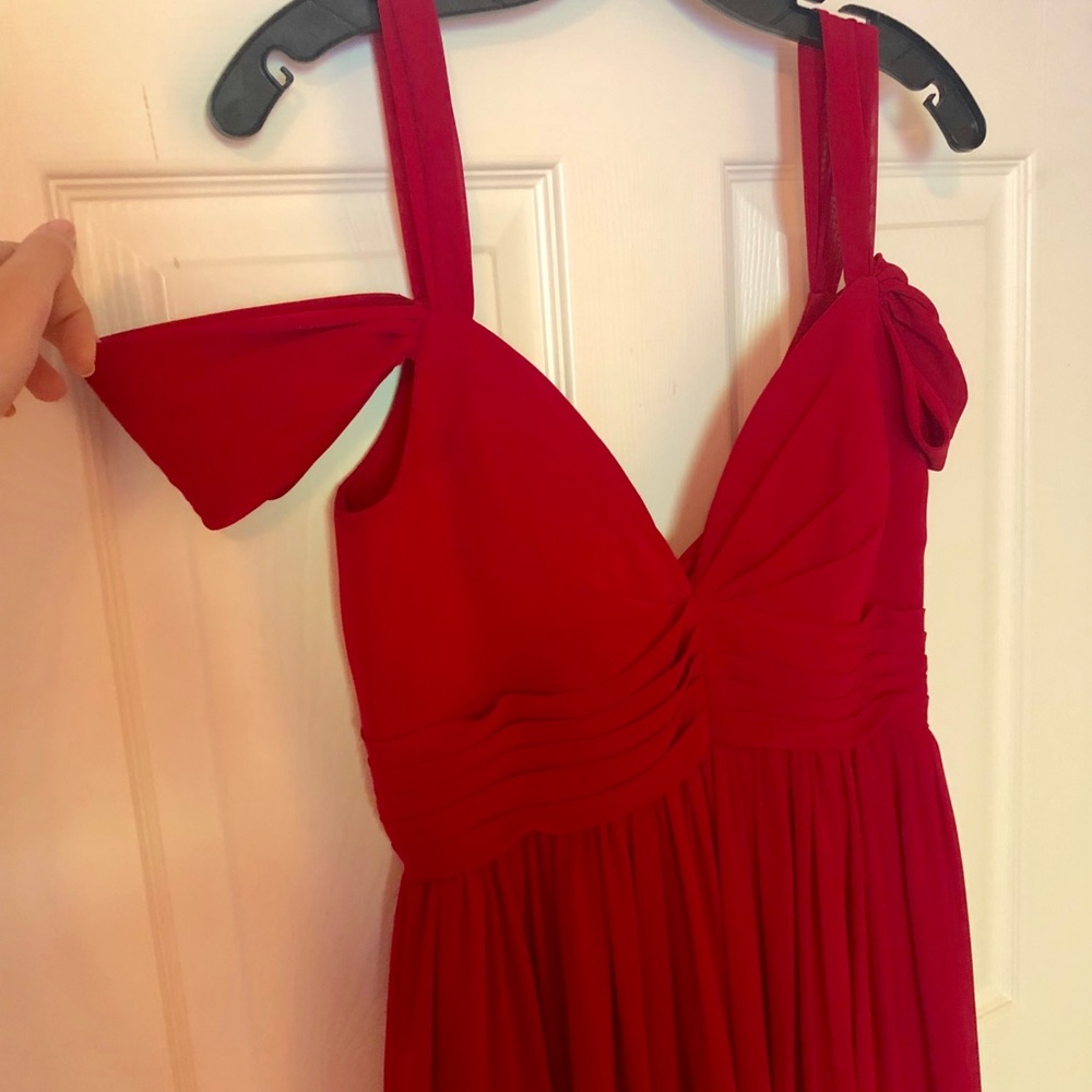 Bridesmaid dress in RED❤️
